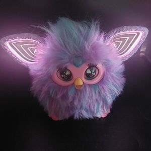 2023 PURPLE Plush Talking FURBY Interactive Toy HASBRO Tested WORKS GREAT!